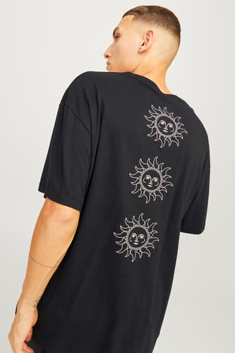 T-shirt (korte mouwen) Zwart - ORIGINALS BY JACK & JONES