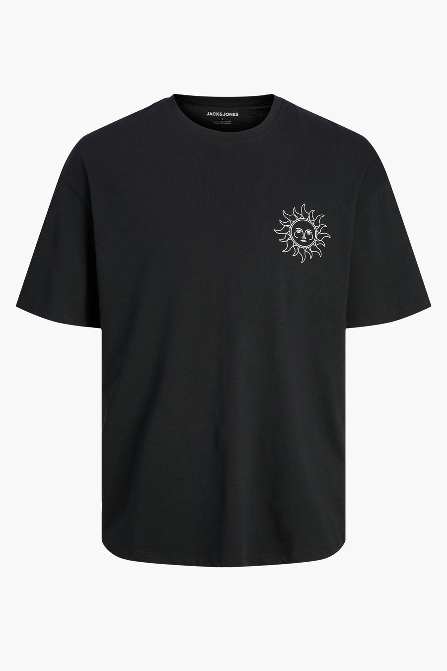 T-shirt (korte mouwen) Zwart - ORIGINALS BY JACK & JONES