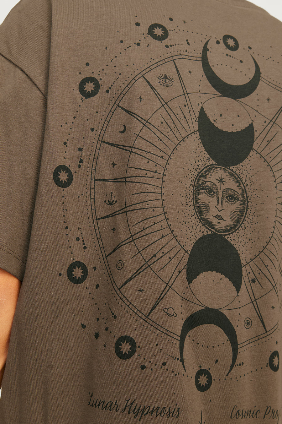 T-shirt (korte mouwen) Bruin - ORIGINALS BY JACK & JONES