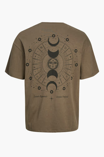 T-shirt (korte mouwen) Bruin - ORIGINALS BY JACK & JONES