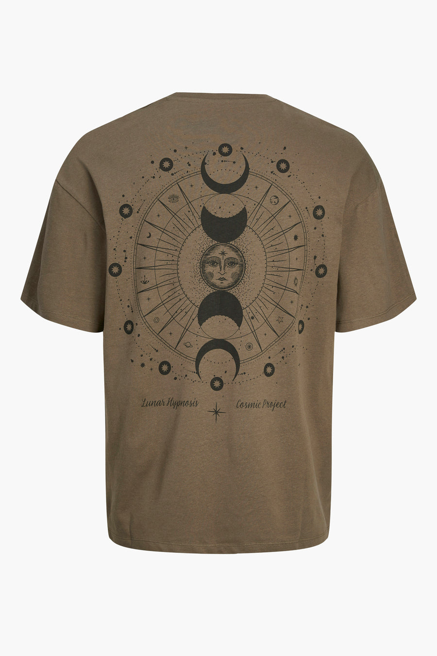 T-shirt (korte mouwen) Bruin - ORIGINALS BY JACK & JONES