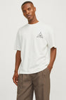 T-shirt (korte mouwen) Wit - ORIGINALS BY JACK & JONES