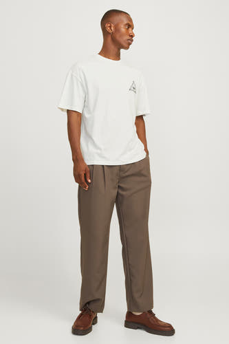 T-shirt (korte mouwen) Wit - ORIGINALS BY JACK & JONES