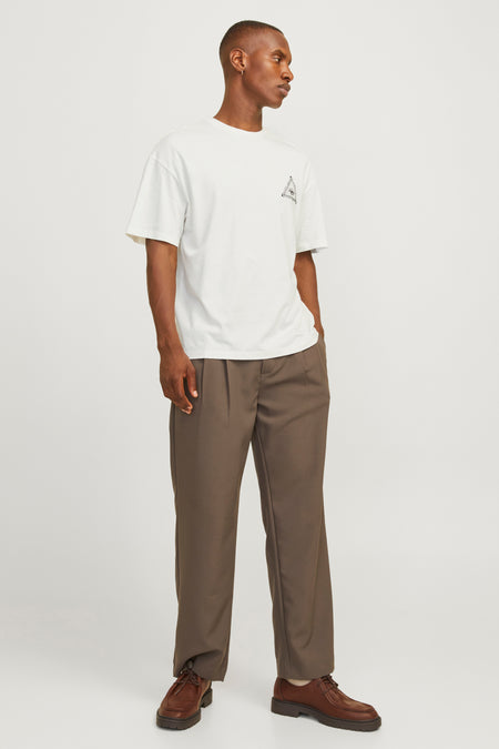 T-shirt (korte mouwen) Wit - ORIGINALS BY JACK & JONES