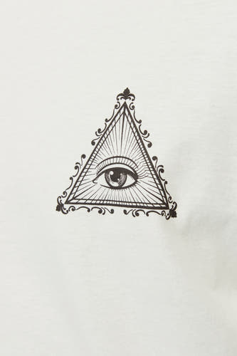 T-shirt (korte mouwen) Wit - ORIGINALS BY JACK & JONES