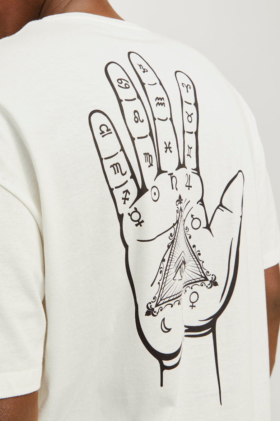 T-shirt (korte mouwen) Wit - ORIGINALS BY JACK & JONES