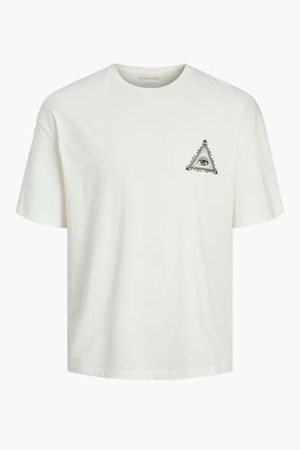 T-shirt (korte mouwen) Wit - ORIGINALS BY JACK & JONES