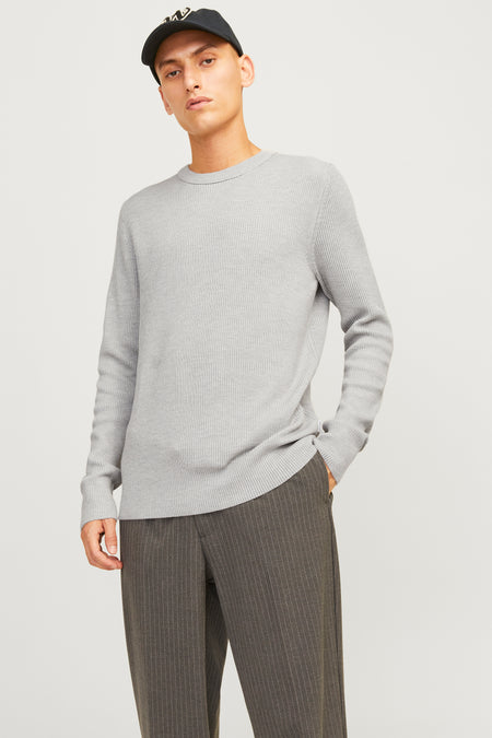 Trui met ronde hals Grijs - CORE BY JACK & JONES