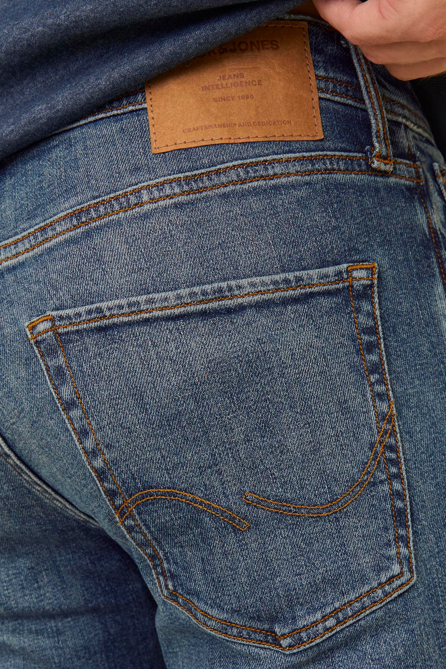 Jeans straight Dark blue denim - JACK & JONES JEANS INTELLIGENCE