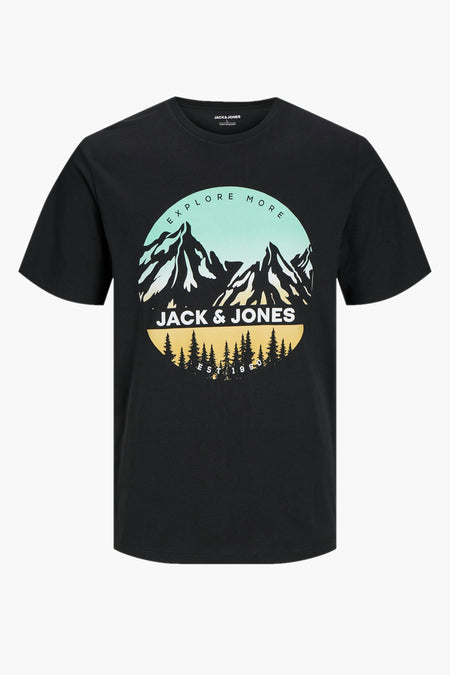 T-shirt (korte mouwen) Zwart - CORE BY JACK & JONES