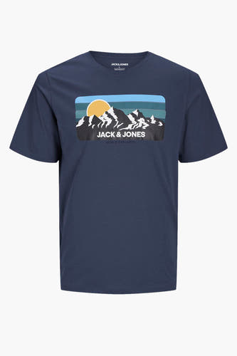 T-shirt (korte mouwen) Blauw - CORE BY JACK & JONES