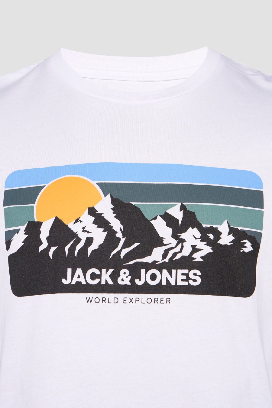 T-shirt (korte mouwen) Wit - CORE BY JACK & JONES