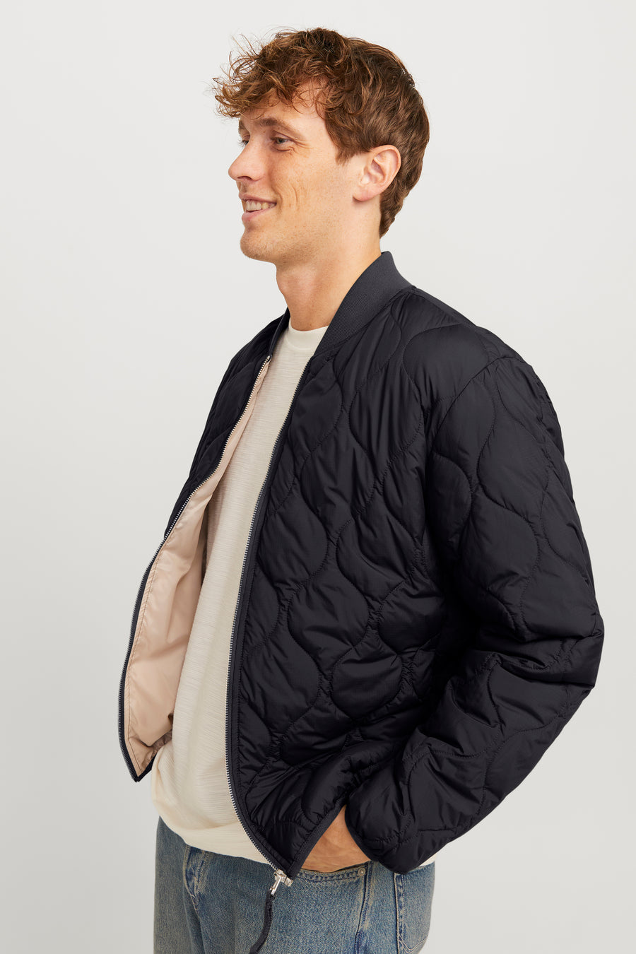Jas (kort) Zwart - PREMIUM BLUE by JACK & JONES