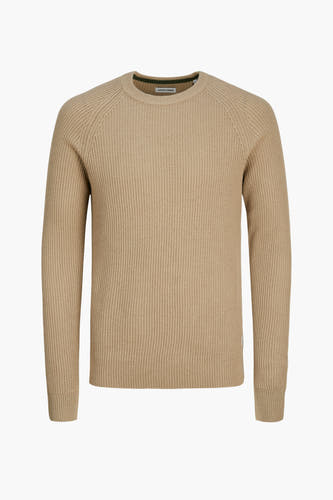 Trui met ronde hals Beige - CORE BY JACK & JONES