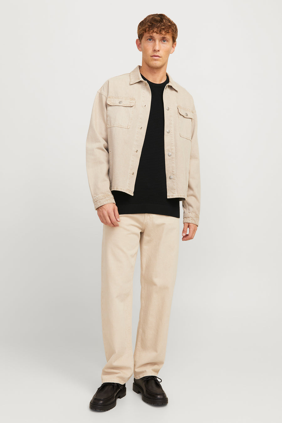 Trui met ronde hals Zwart - CORE BY JACK & JONES