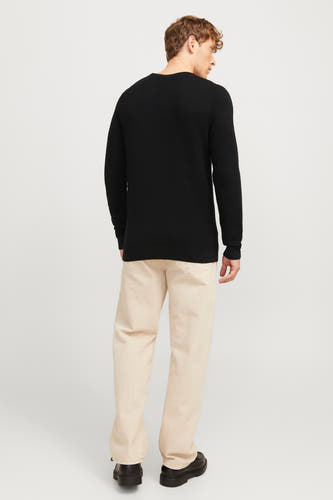 Trui met ronde hals Zwart - CORE BY JACK & JONES