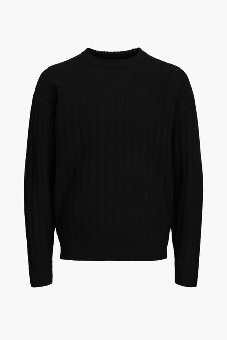 Trui met ronde hals Zwart - ORIGINALS BY JACK & JONES