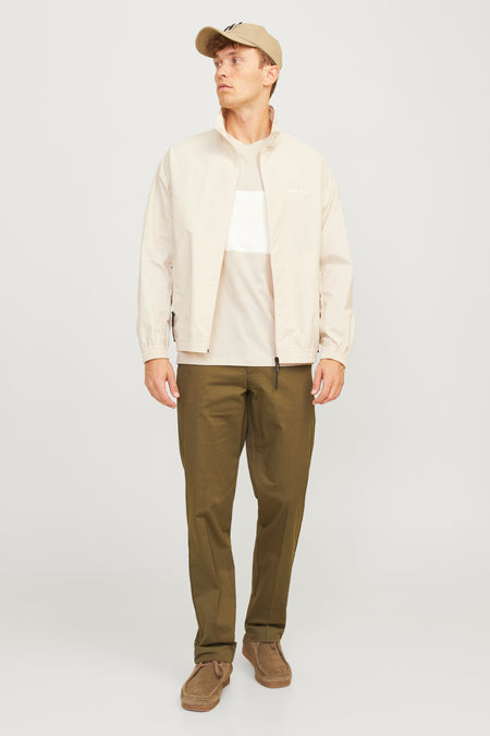 T-shirt (korte mouwen) Beige - CORE BY JACK & JONES