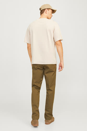 T-shirt (korte mouwen) Beige - CORE BY JACK & JONES