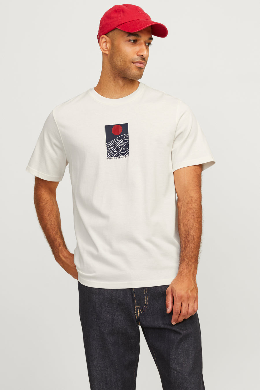 T-shirt (korte mouwen) Wit - Royal Denim Divison