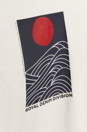 T-shirt (korte mouwen) Wit - Royal Denim Divison