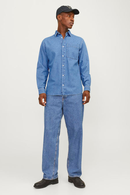 Jeanshemd Dark blue denim - JACK & JONES JEANS INTELLIGENCE