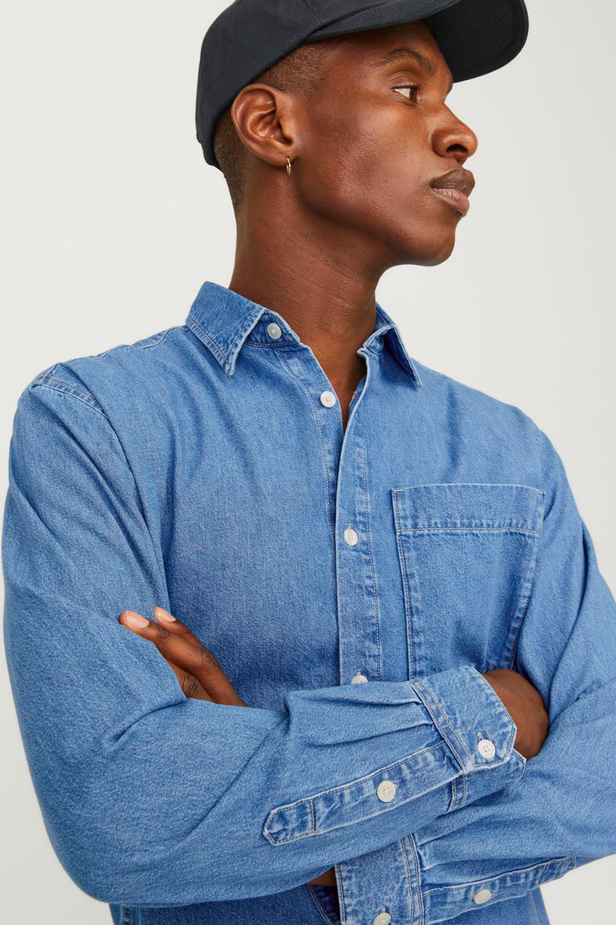 Jeanshemd Dark blue denim - JACK & JONES JEANS INTELLIGENCE
