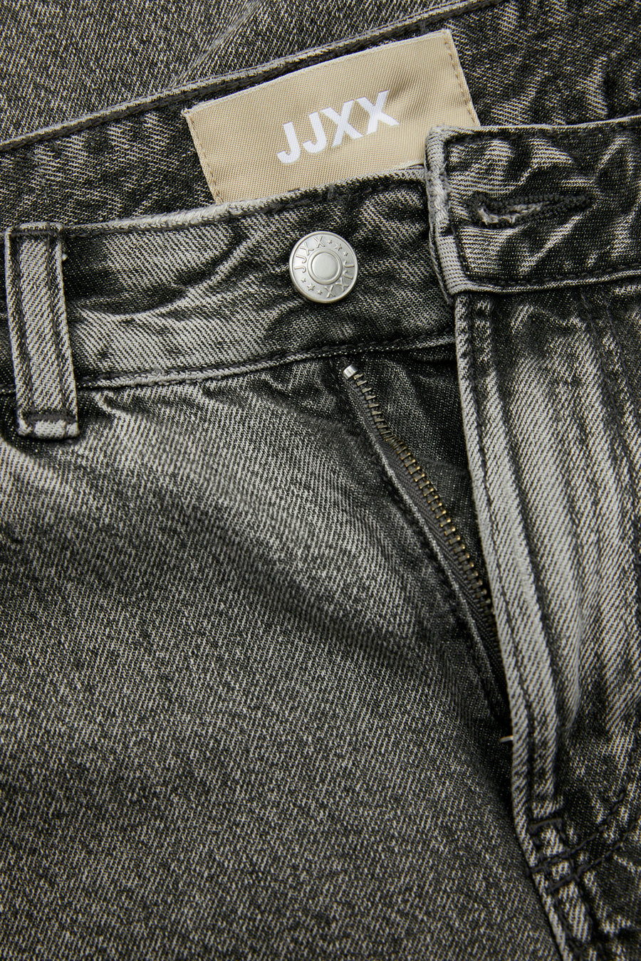 Jeans wide Mid grey denim - JJXX