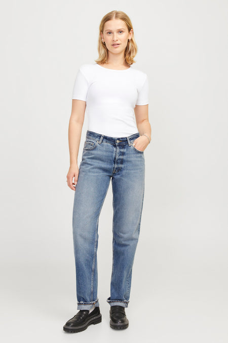 Jeans straight Mid blue denim - JJXX