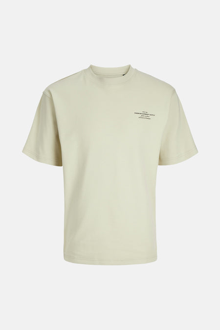 T-shirt (korte mouwen) Beige - PREMIUM by JACK & JONES