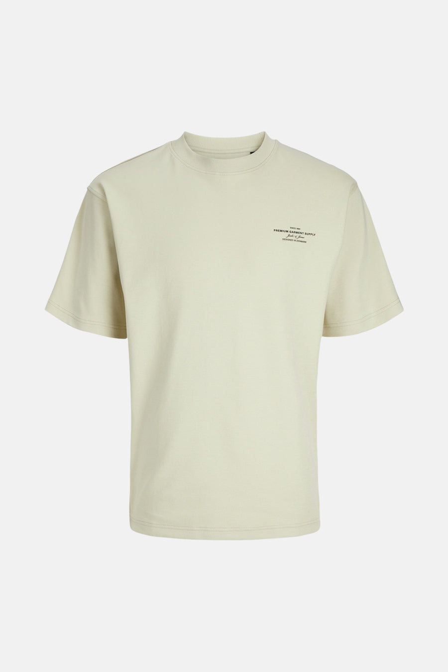 T-shirt (korte mouwen) Beige - PREMIUM by JACK & JONES