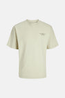 T-shirt (korte mouwen) Beige - PREMIUM by JACK & JONES