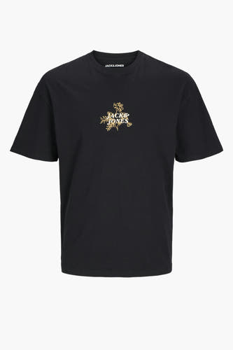 T-shirt (korte mouwen) Zwart - ORIGINALS BY JACK & JONES
