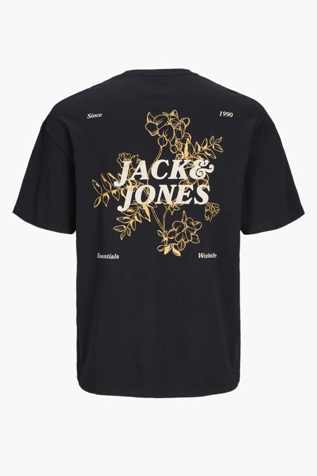 T-shirt (korte mouwen) Zwart - ORIGINALS BY JACK & JONES