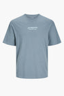 T-shirt (korte mouwen) Blauw - ORIGINALS BY JACK & JONES