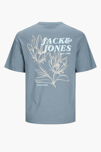 T-shirt (korte mouwen) Blauw - ORIGINALS BY JACK & JONES