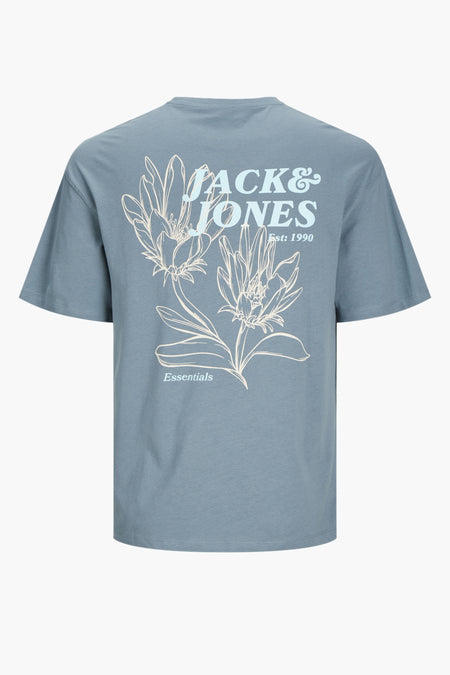 T-shirt (korte mouwen) Blauw - ORIGINALS BY JACK & JONES