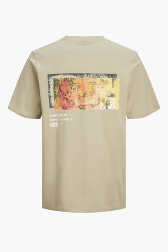 T-shirt (korte mouwen) Ecru - CORE BY JACK & JONES