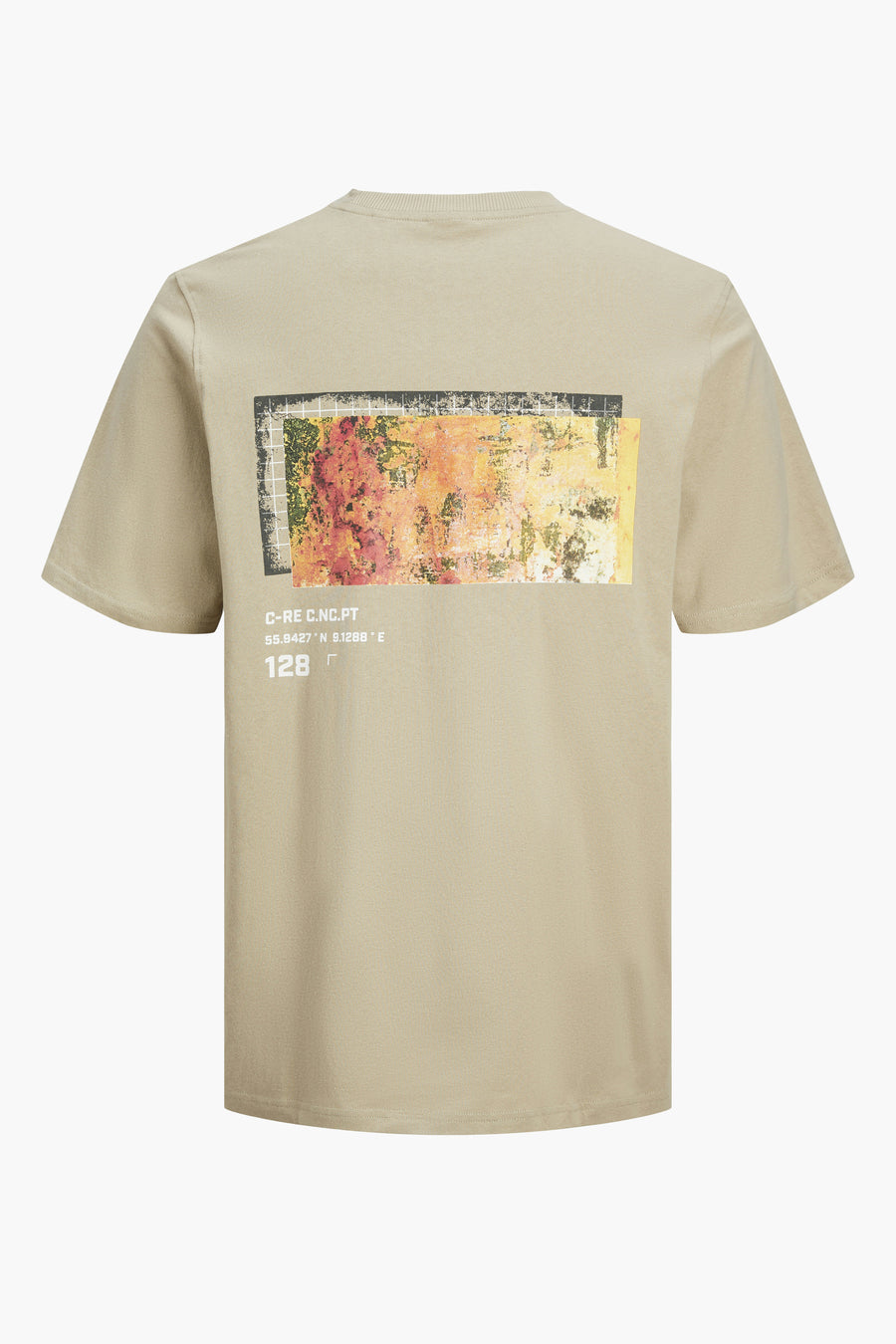 T-shirt (korte mouwen) Ecru - CORE BY JACK & JONES