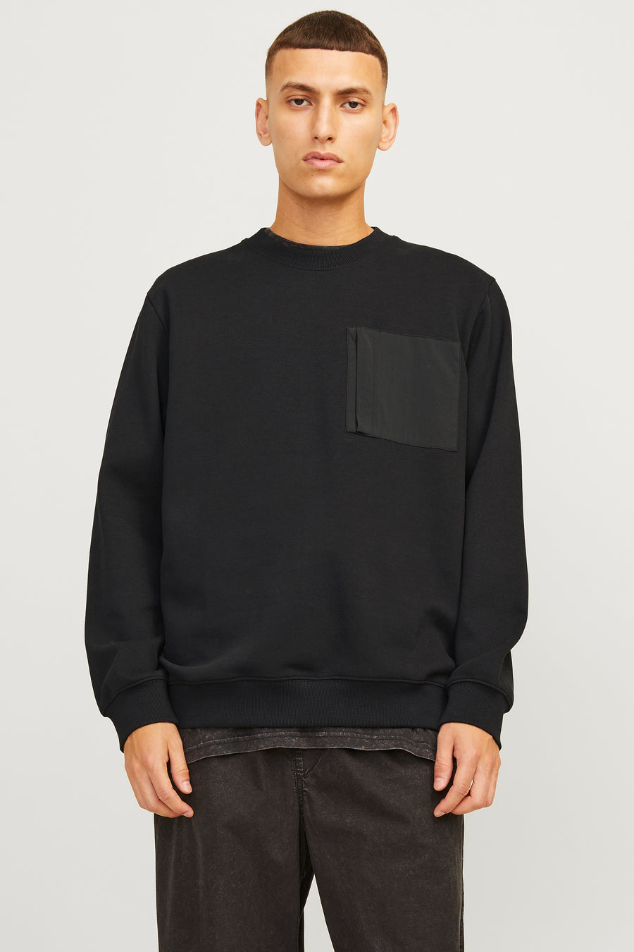 Sweater met ronde hals Zwart - CORE BY JACK & JONES