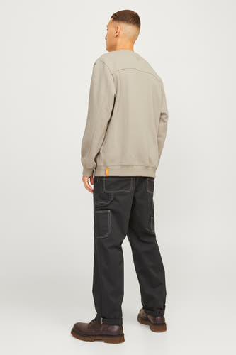 Sweater met ronde hals Beige - CORE BY JACK & JONES
