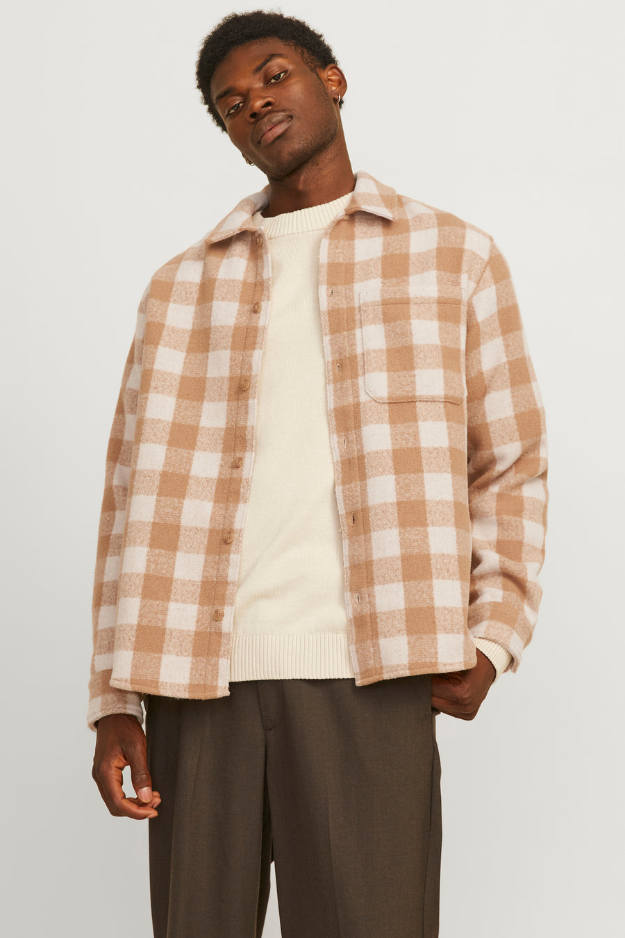 Hemd Beige - ORIGINALS BY JACK & JONES