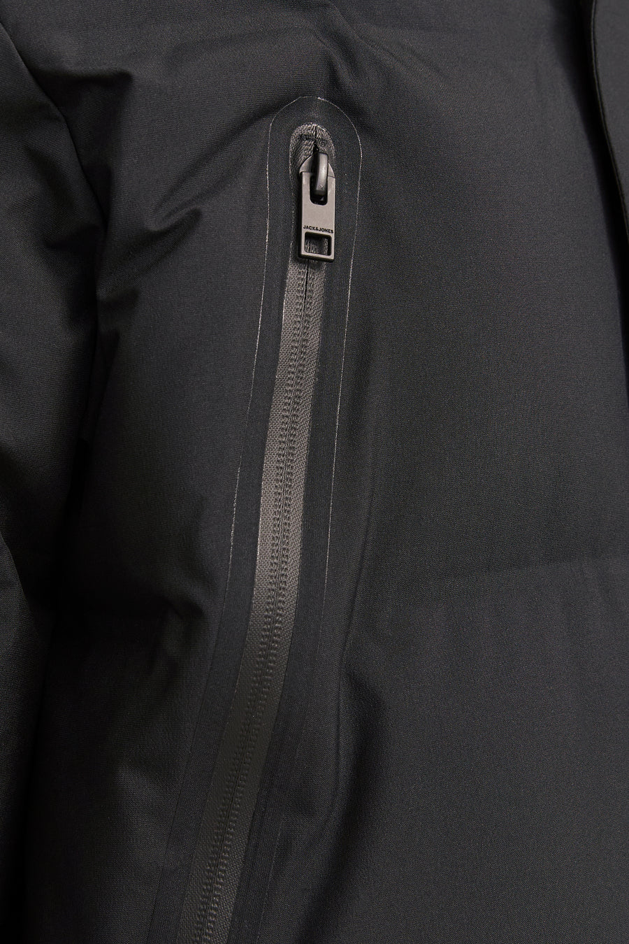Jas (lang) Zwart - CORE BY JACK & JONES