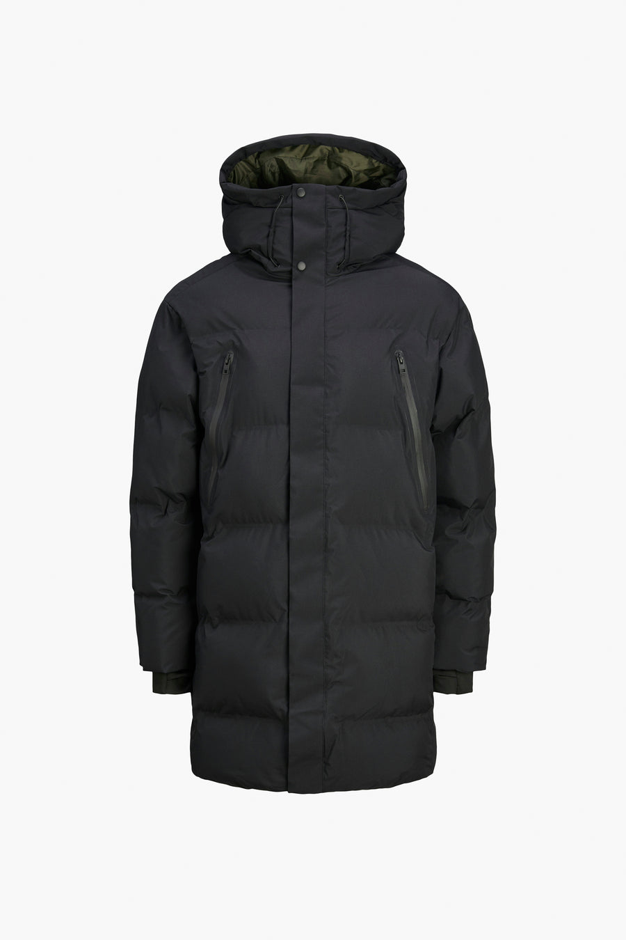 Jas (lang) Zwart - CORE BY JACK & JONES