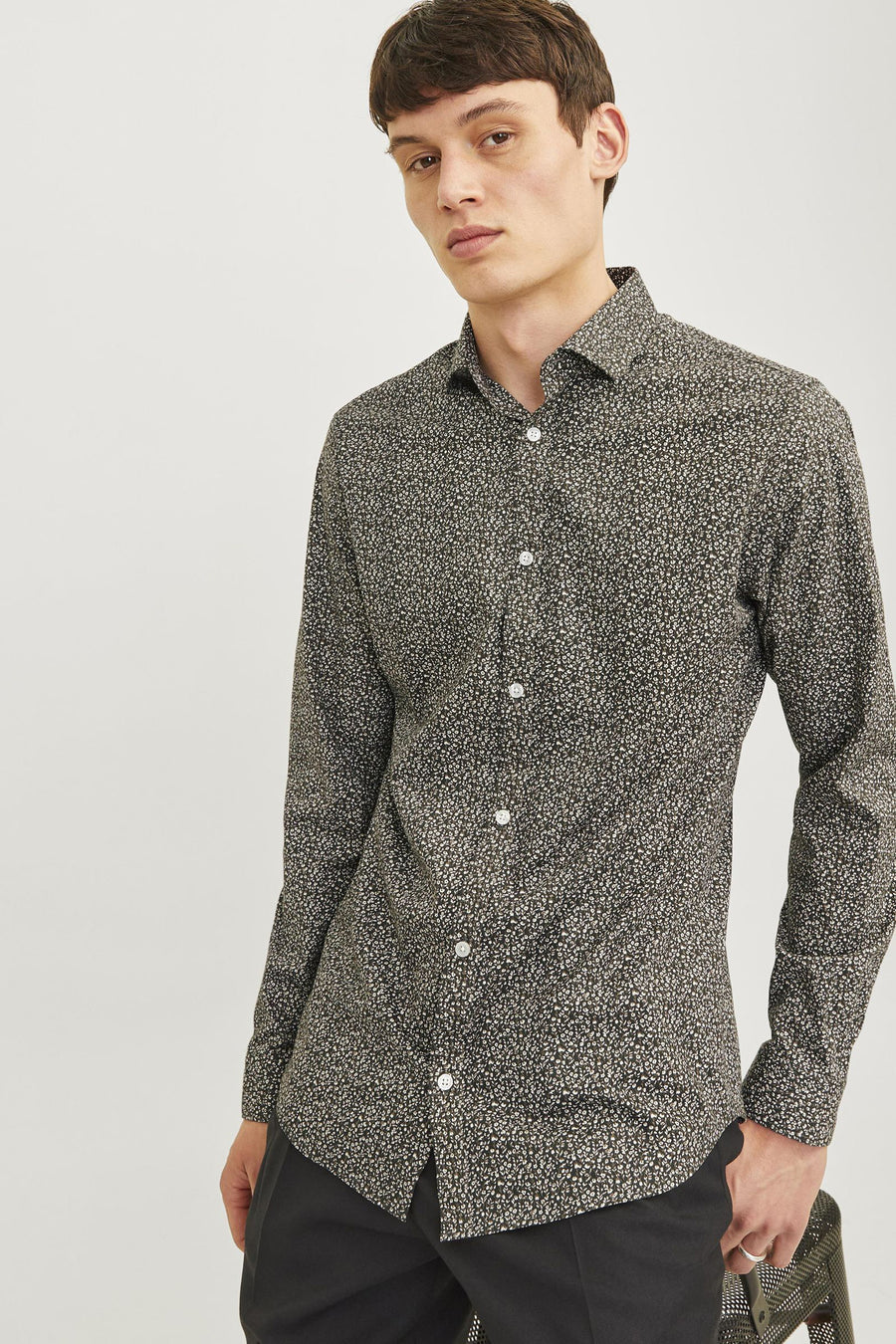 Hemd (lange mouwen) Groen - PREMIUM by JACK & JONES