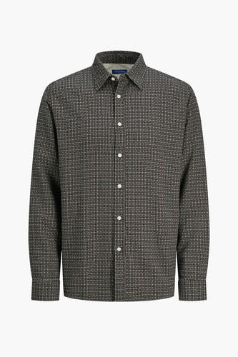 Hemd (lange mouwen) Bruin - ORIGINALS BY JACK & JONES