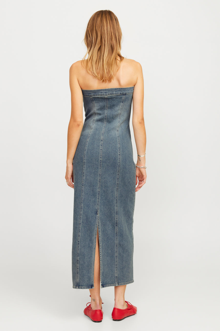 Kleedjes zonder mouwen Mid blue denim - JJXX