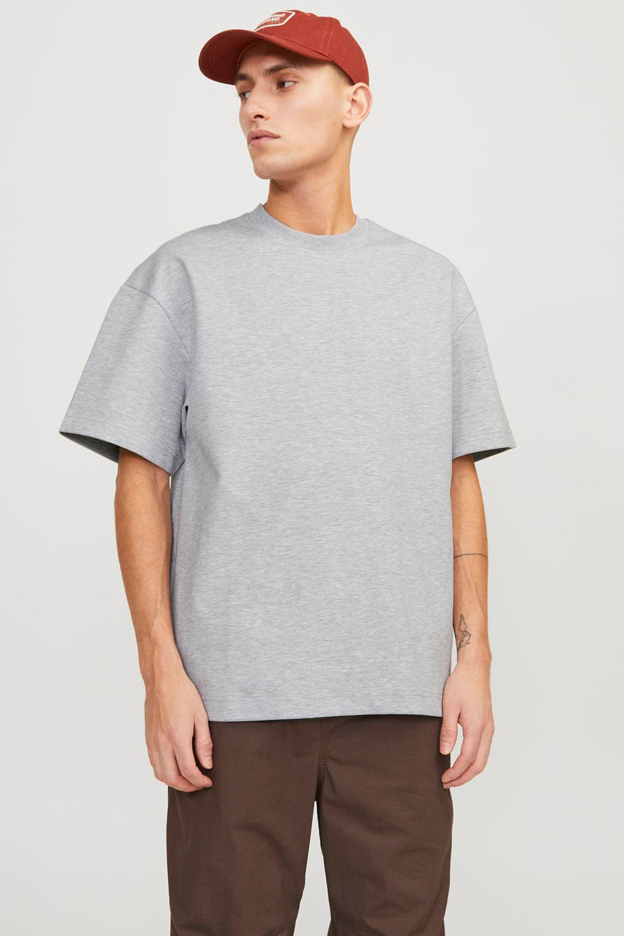 T-shirt (korte mouwen) Grijs - CORE BY JACK & JONES