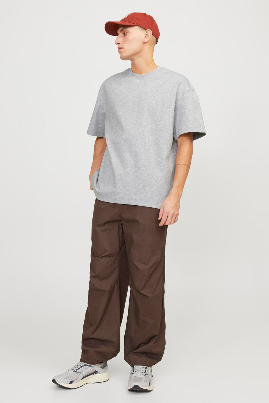 T-shirt (korte mouwen) Grijs - CORE BY JACK & JONES