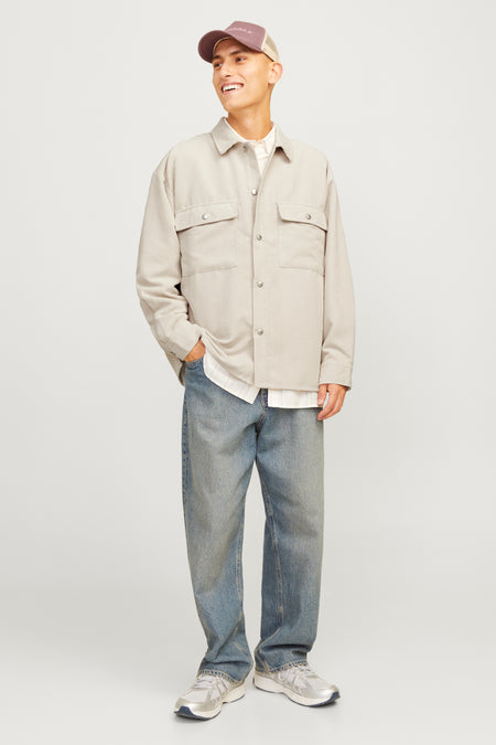 Hemd (lange mouwen) Ecru - ORIGINALS BY JACK & JONES
